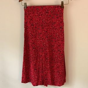 Old Navy Midi Floral Skirt